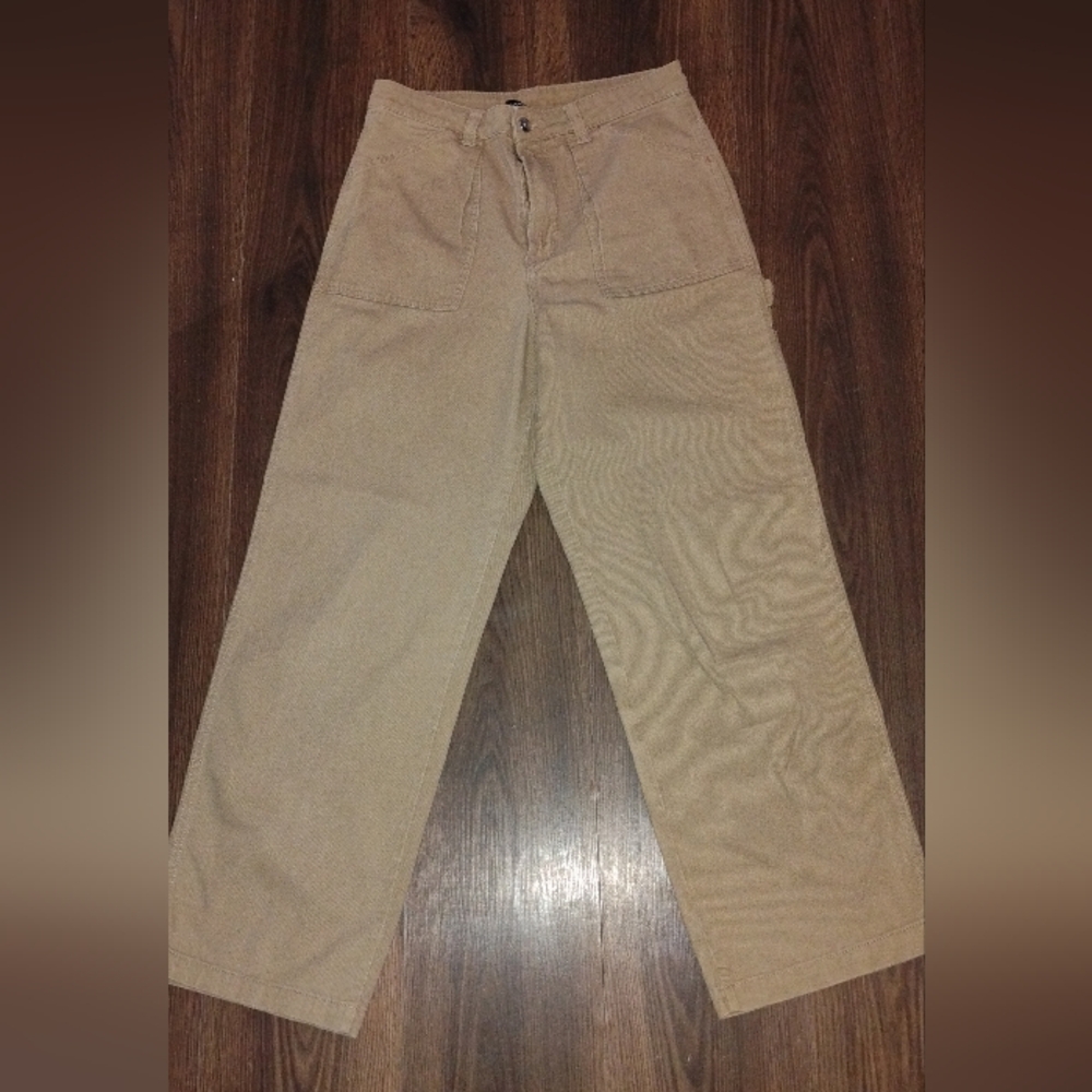 Divided Beige/Tan Carpenter-Style Track Pants